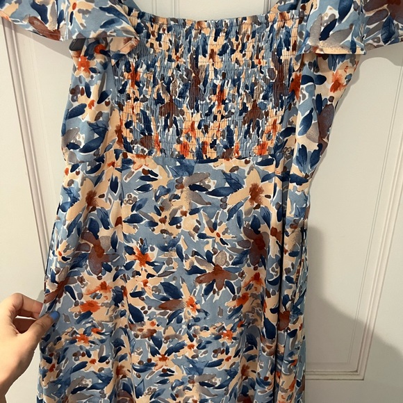 Tie front Summer dress - Picture 5 of 8